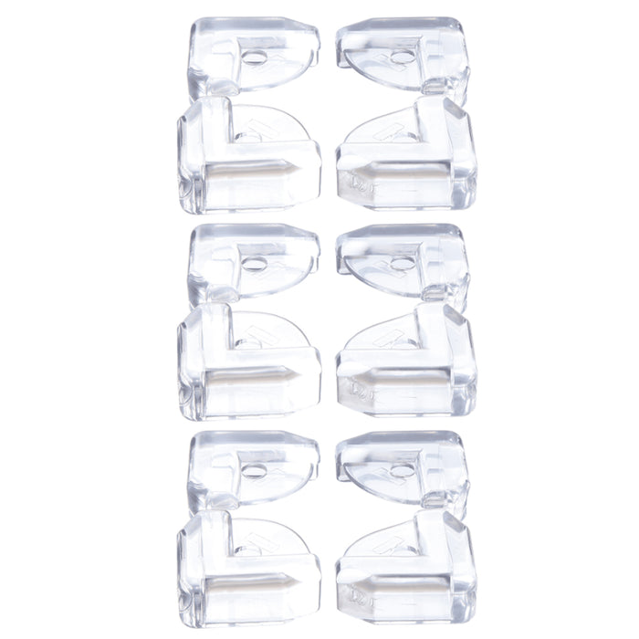 12 Pc Corner Protector L-Shape Baby Child Safety Cushion Table Edge Desk Guard !
