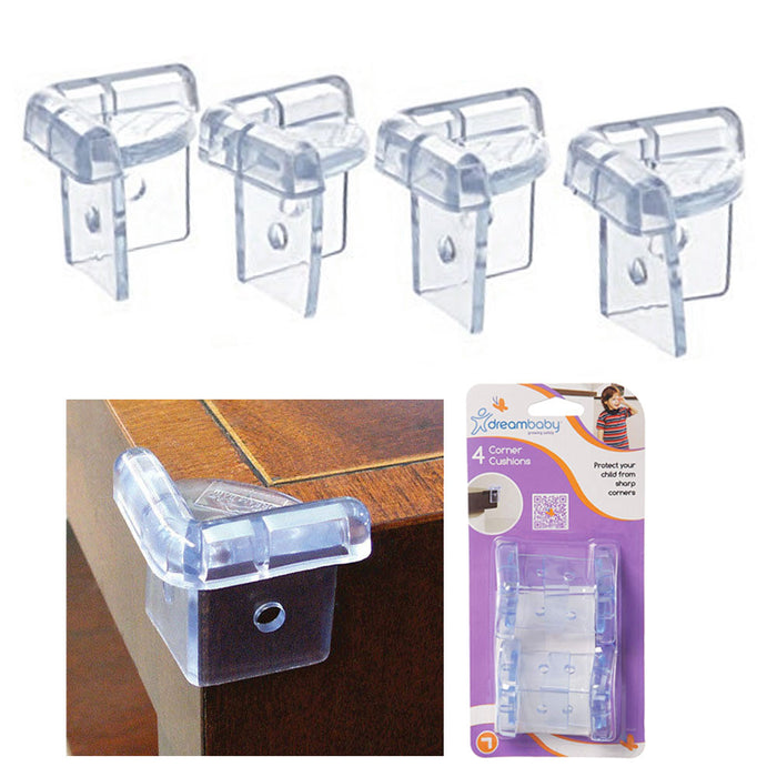 4 Corner Protector L-Shape Baby Child Safety Cushion Table Edge Desk Guard Bump