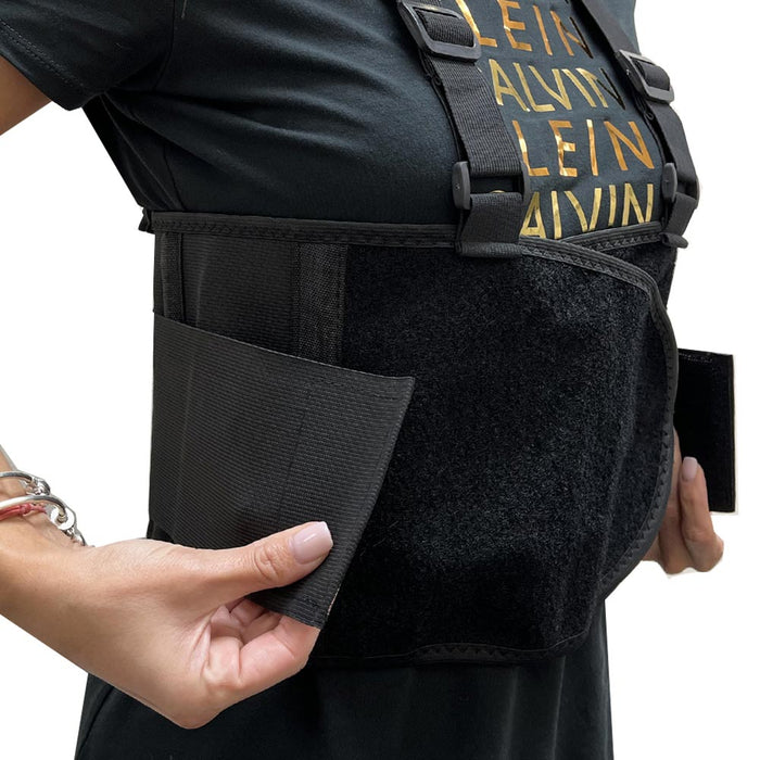 Large/XLarge  36"-44" Heavy Duty Weight Lift Lumbar Lower Back Support Belt Brace Waist Suspender Work