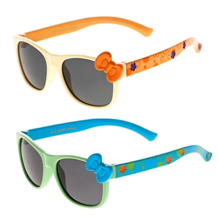 4 Pc Girl Sunglasses Bow Kids Baby Party Favors Glasses Color Children Eyewear