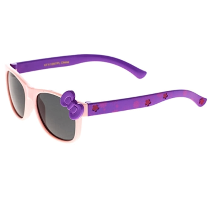 2 Pc Girls Sunglasses Bow Kids Baby Glasses Colors Children Eyewear Party Favors