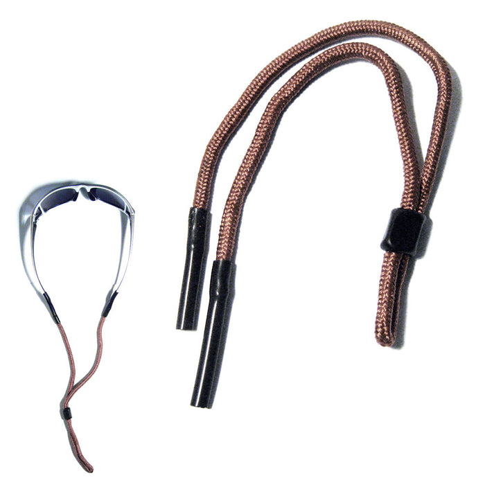 1 Pc Eyewear Retainer Sunglass Strap Neck Cord Eyeglass Lanyard Adjustable Brown