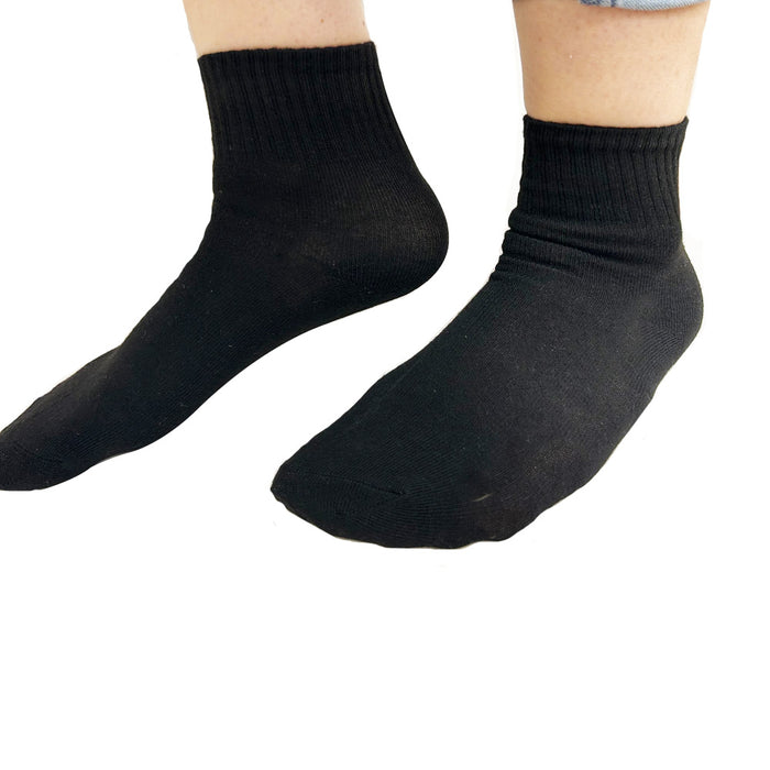 6 Pair Girls Socks Size 6-8 Crew Low Cut Quarter Kids Cute Colorful Casual Solid
