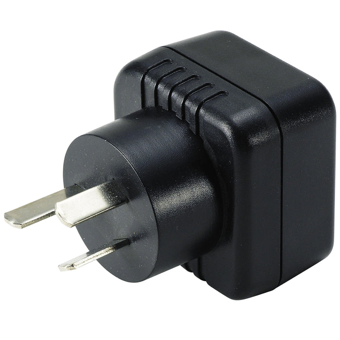 4 European Grounded Adapter Schuko To Australian Plug EU 2 Pin to 3 AU Converter