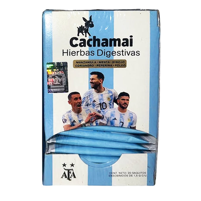6 Pk Digestive Herbal Tea Cachamai Hierbas Digestivas Mundial Argentina 120 Bags