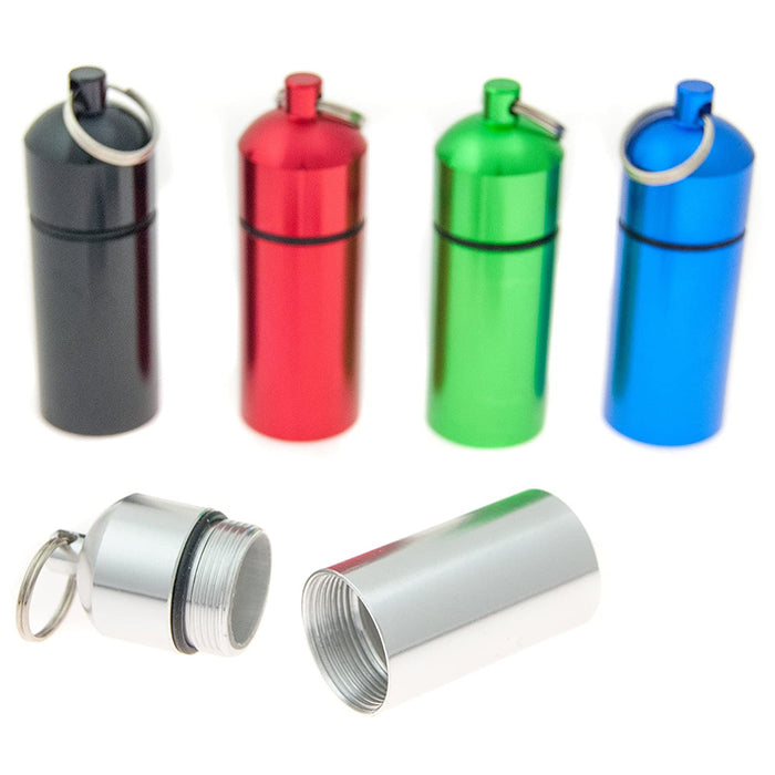 9 Pc Micro Cache Containers Geocache Geocaching Bison Tubes Waterproof Holder