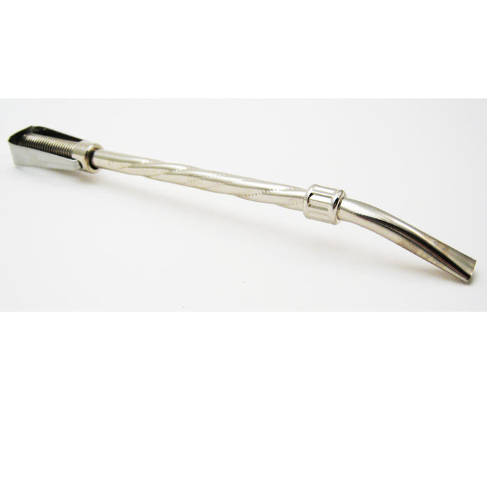 Metal Silver Yerba Mate Tea Bombilla Gourd Drinking Straw Filtered Argentina M26