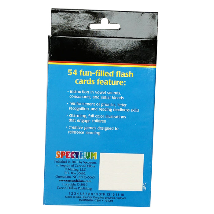 6pk Kids Flash Cards Toddlers Learning 54 Double Sides Alphabets Educational Toy