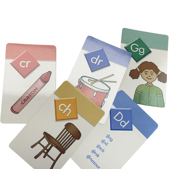 4pk Identical Kids Flash Cards Toddlers Learning 54 Double Side Alphabet Educate