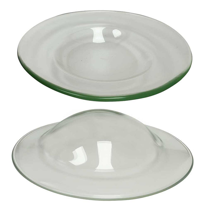 2 Replacement Large Round Dish Bowl for Tart Burners Oil Warmers 4 1/2 Diameter