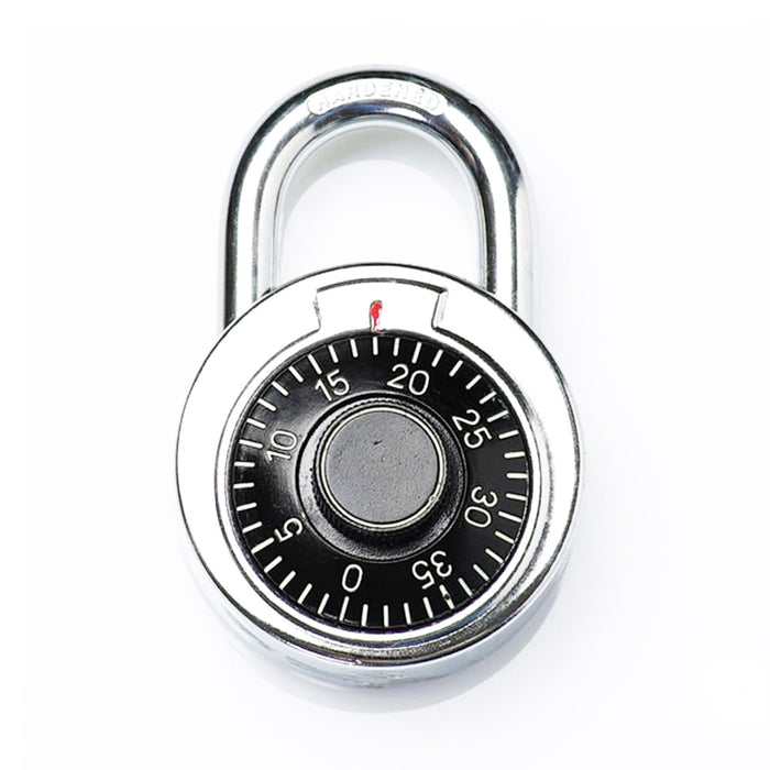 1Pk Combination Lock 3-Digit Padlock Keyless Gym School Luggage Heavy Duty Steel