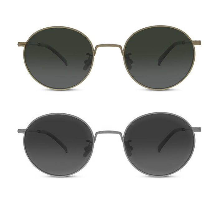 John Lennon Sunglasses Round Hippie Shades Retro Smoked Lenses 60's Metal Wire