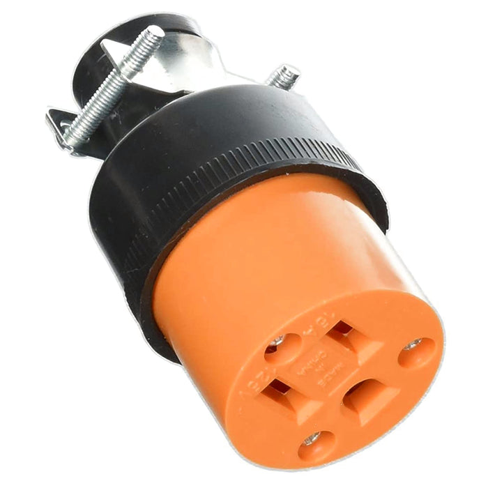 2 Pc Female Extension Cord Repair Replacement Electrical Plugs End Heavy Duty