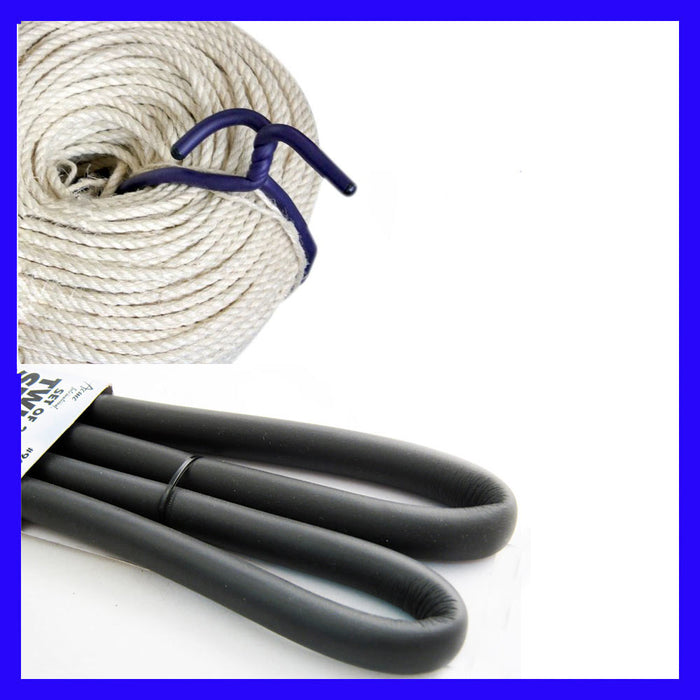 4 PCS Heavy Duty Cable Ties Twist N Stay Fasteners Home Office Garage Organizing