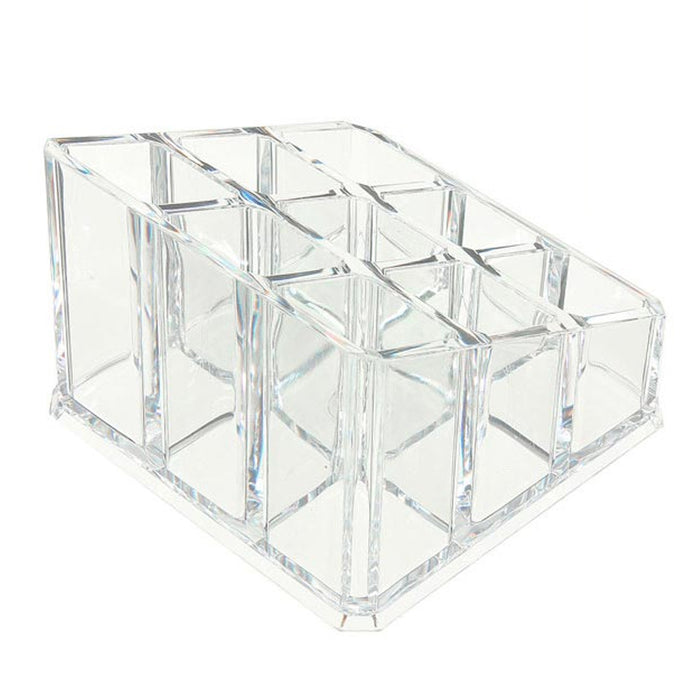 Cosmetics Organizer Vanity Accessories Storage Makeup Holder Cabinet Stand Clear