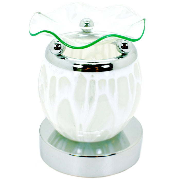 Electric Touch Aroma Lamp Scents Oil Warmer Fragrance Diffuser Holder Wax Burner