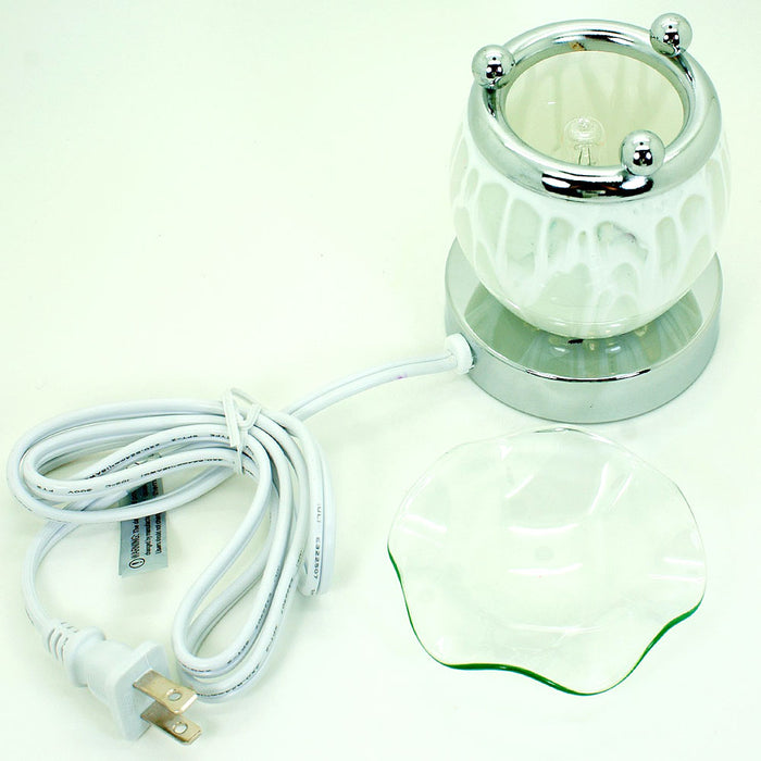 Electric Touch Aroma Lamp Scents Oil Warmer Fragrance Diffuser Holder Wax Burner