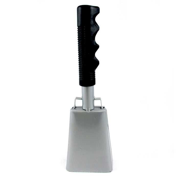 10" Cow Bell Stick Handle Cheer Football Spirit Sports Events Loud Noise Maker !