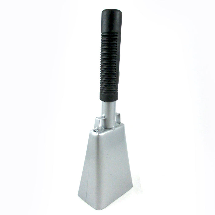 10" Cow Bell Stick Handle Cheer Football Spirit Sports Events Loud Noise Maker !