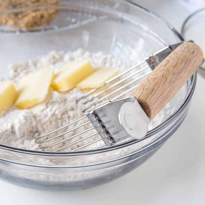 2 X Stainless Steel Pastry Blender Dough Cutter Flour Mixer Pasta Pie Crust Cake