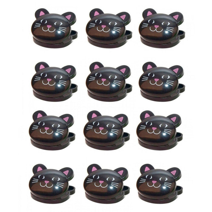 12 Kikkerland Cat Chip Bag Clips Sealing Food Snacks Seal Tight Kitchen Storage