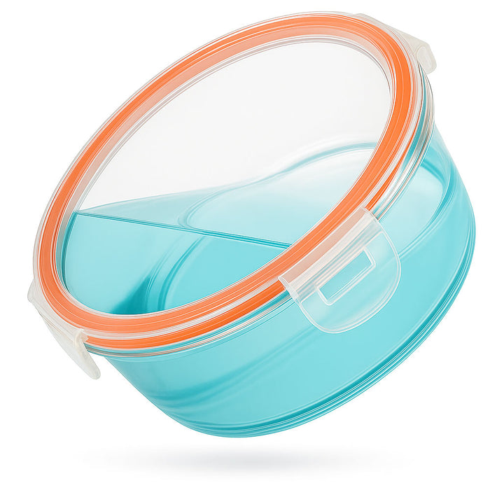 5pk Food Storage Containers BPA Free Airtight Lid Ideal Lunch Meal Prep Leftover