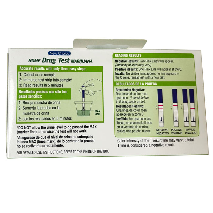 6X Marijuana THC Weed Cannabis Drug Test High Sensitivity Urine Home FDA Cleared