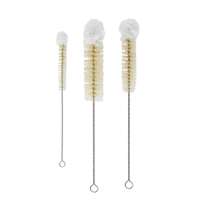 3pcs Hookah Cleaning Brush Soft Cotton Tip Test Tube Lab Glassware Kettle Teapot