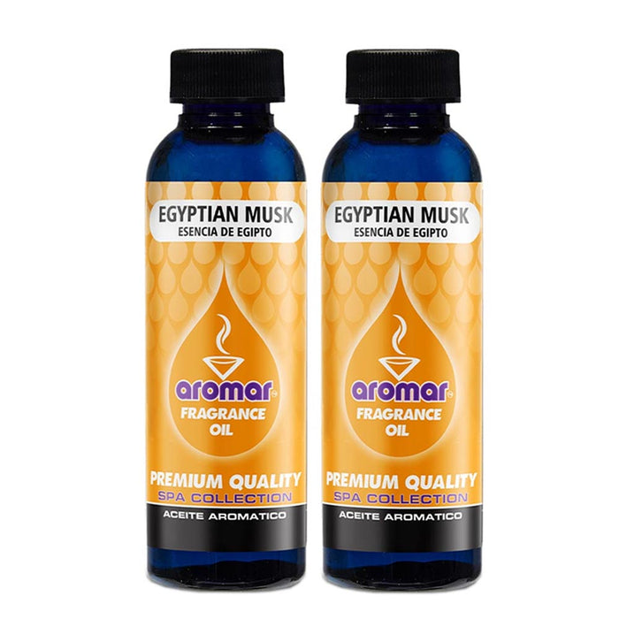 2PC Egyptian Musk Scented Fragrance Oil Aroma Therapy Home Air Diffuse Burning