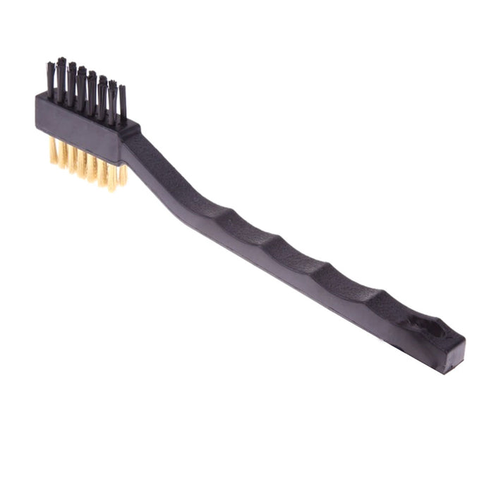 3 Pc Double Sided Brass Wire Brush Gun Rifle Pistol Cleaning BBQ Grill Cleaner
