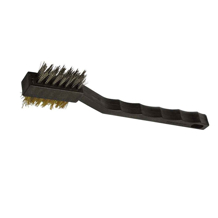 3 Pc Double Sided Brass Wire Brush Gun Rifle Pistol Cleaning BBQ Grill Cleaner