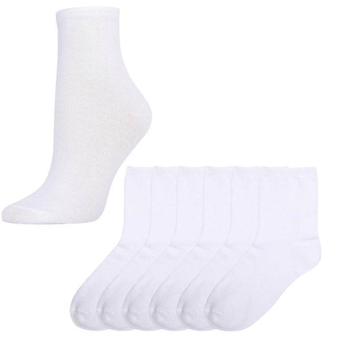 12 Pair Toddler Crew Socks Boys Girls Casual Athletic Dress Kids 2-3 Years Asst