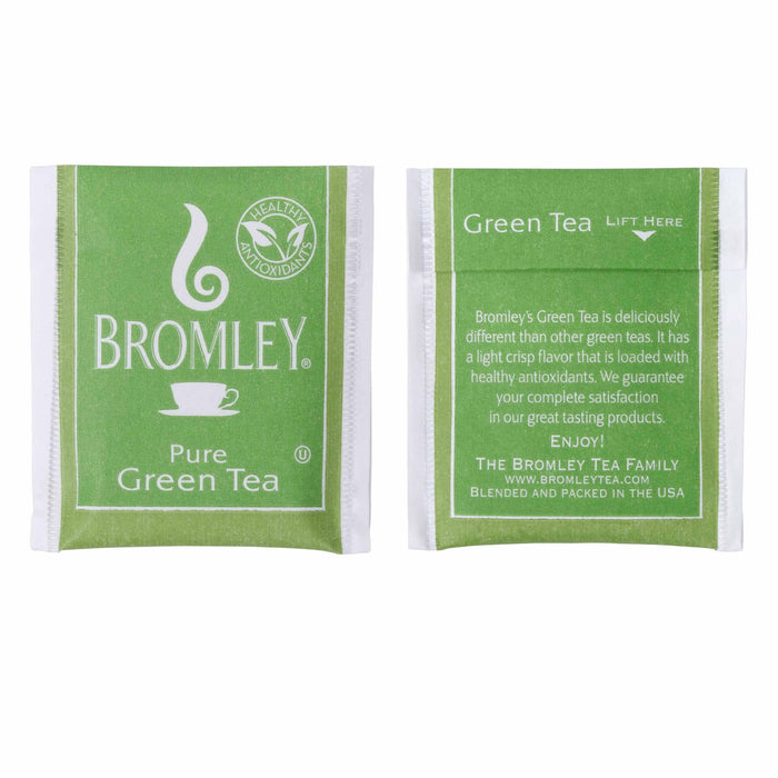 48 Ct Green Tea Bags Pure 100% Natural Bromley Hot Beverage Antioxidant Drink