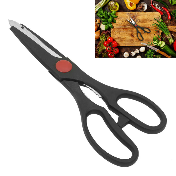 1 Kitchen Scissors Stainless Steel All Cooking Meat Poultry Food Kitchen Gadget