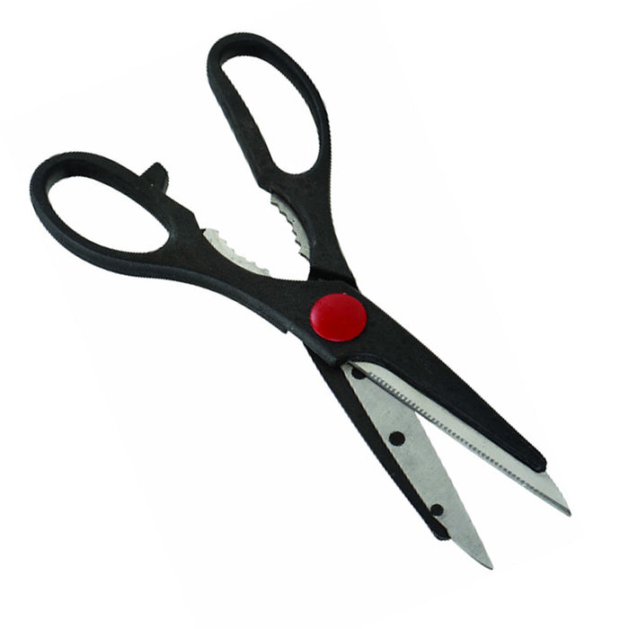2 All Purpose Kitchen Shears Durable Stainless Steel Scissors Food Fish Meat 8"L