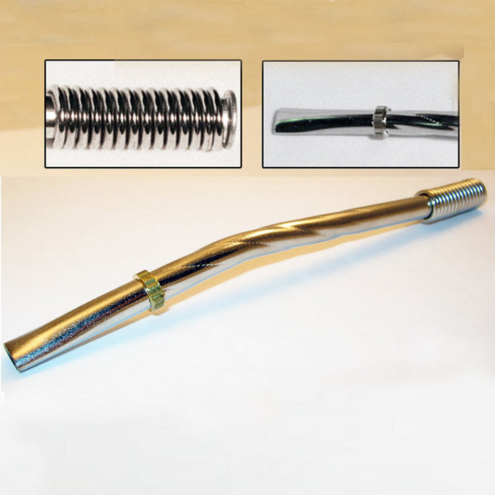 Metal Silver Straw Herbal Tea or Yerba Mate Terere Gourd Drinking New M02 ships from USA