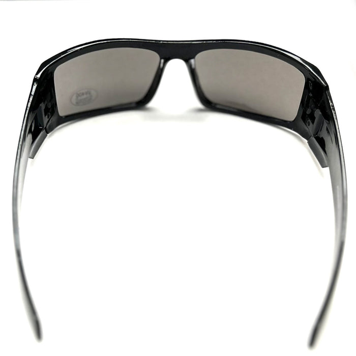 2 Pk Polarized Sunglasses Trendy Retro Sport Rectangular Wrap Anti Glare Unisex