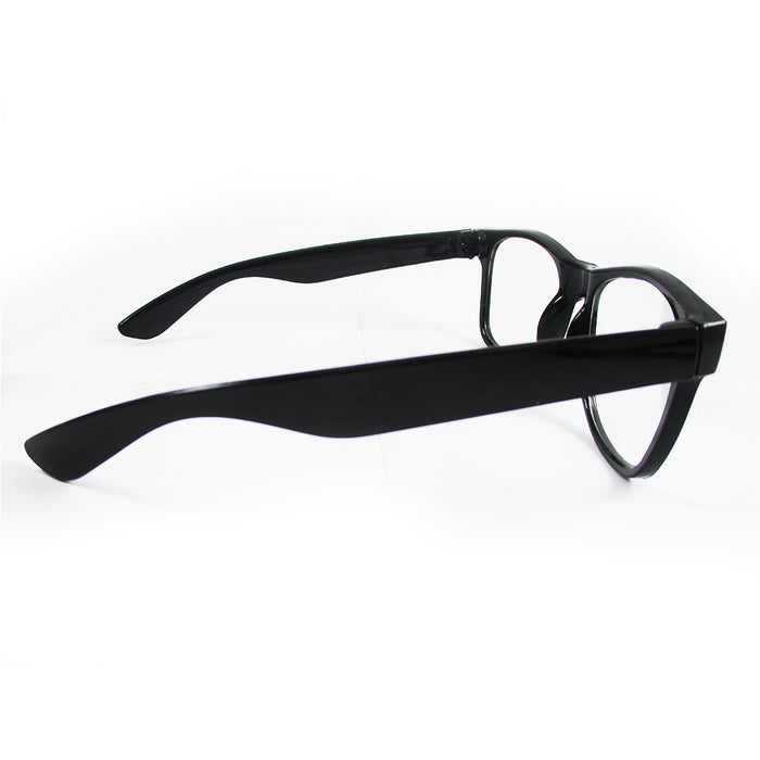 6 Pairs Assorted Retro Sunglasses Clear Lens Fashion Glasses Nerd Colors Unisex