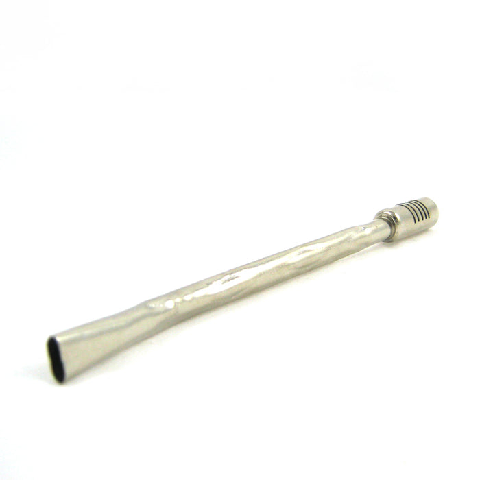 Cooper Yerba Mate Tea Bombilla Nickel Gourd Drinking Straw Gaucho Argentina M42