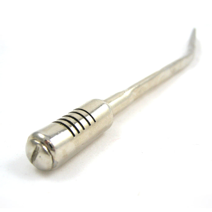 Cooper Yerba Mate Tea Bombilla Nickel Gourd Drinking Straw Gaucho Argentina M42