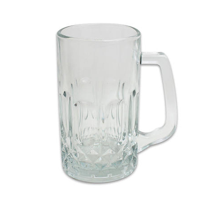 2 Pc Beer Glass Mug Freezer Frosty 20 oz Cold Stein Chilled Frozen Drink Cup Bar