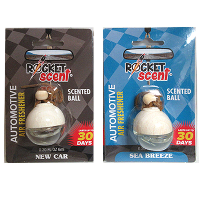 4 Pc Car Home Office Hanging Air Freshener Diffuser Bottle Perfume Scented Auto
