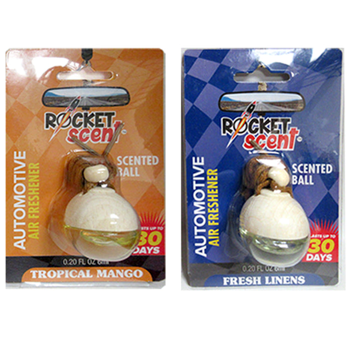 4 Pc Car Home Office Hanging Air Freshener Diffuser Bottle Perfume Scented Auto