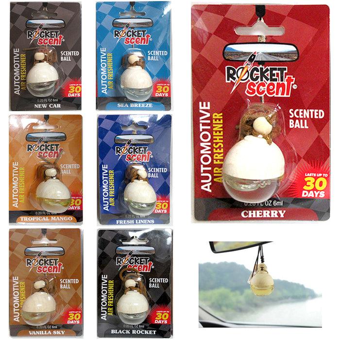 2 Pc Fragrance Diffuser Bottle Air Freshener Car Perfume Hanging Scented Auto
