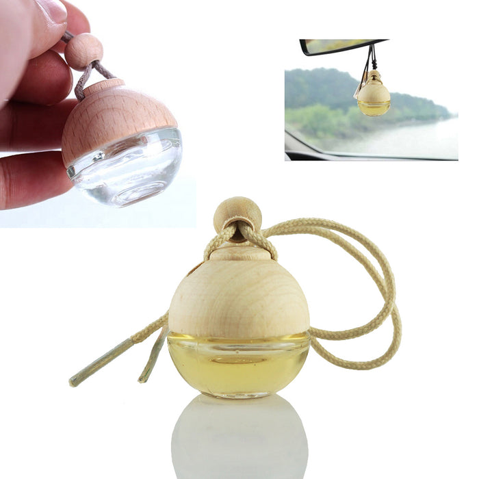 6 Pc Hanging Auto Air Freshener Long Lasting Natural Car Oil Fragrance Scented