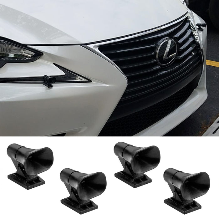 4X Sonic Deer Animal Whistles Wildlife Alert Warning Device Car Safety Accessory