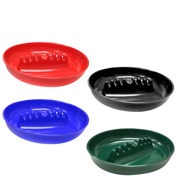 1 PC Melamine Ashtray Vintage Style 7" Home Bar Restaurant Cigarette Cigar Holder