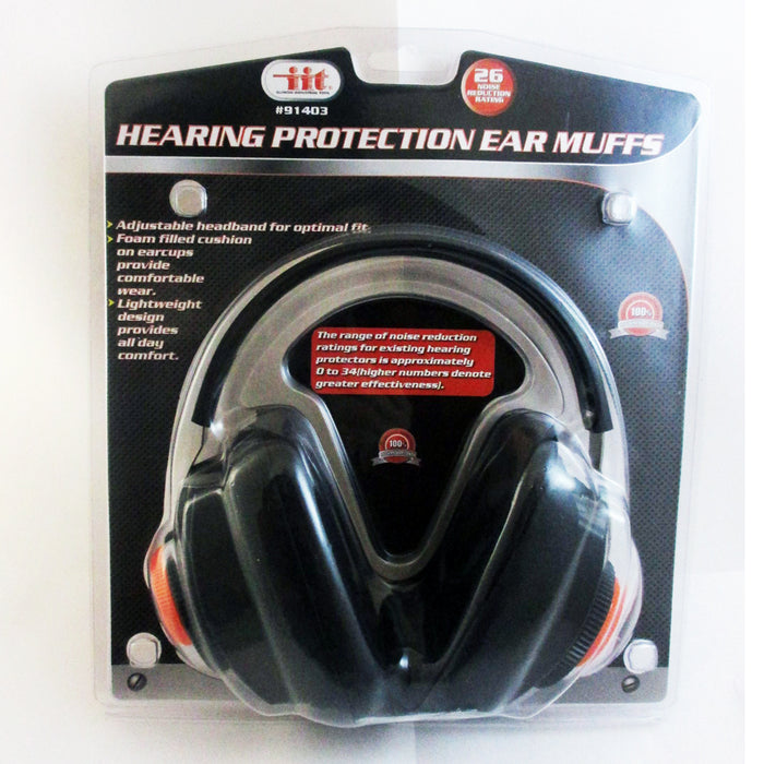 Protection Ear Muffs Construction Shooting Noise Reduction Safety Hunting Sports