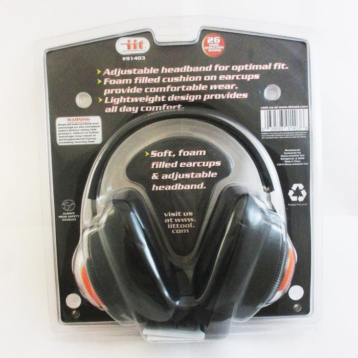 Protection Ear Muffs Construction Shooting Noise Reduction Safety Hunting Sports
