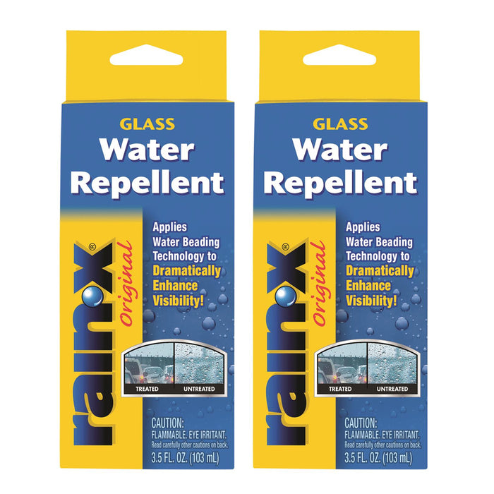 2 Windshield Glass Water Rain Repellant Treatment Anti Glare Vision Coating